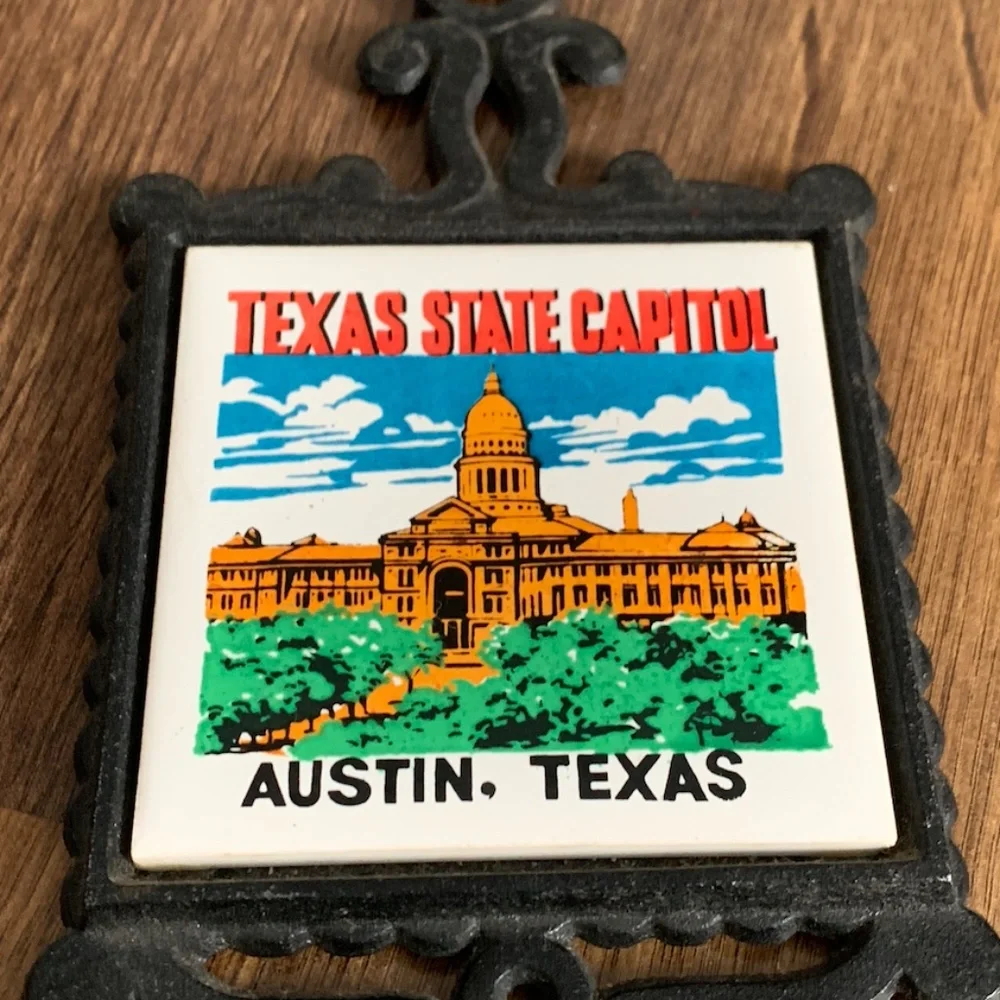 Vintage Austin TX Trivet